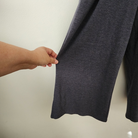 Eileen Fisher Tencel Rib Cropped Jumpsuit Easy Fit Size Small - Picture 11 of 16